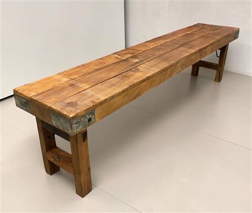 Rustic folding bench - bench, (72x14)