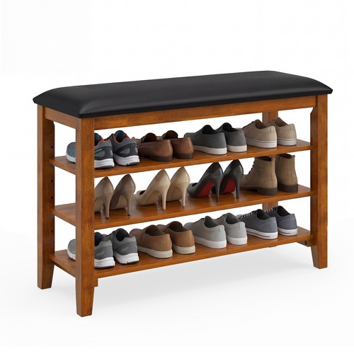 Shoe rack bench - shoe, rubber